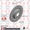 Zimmermann Brake Disc - Standard/Coated, 610372720 610372720 - alternate 1